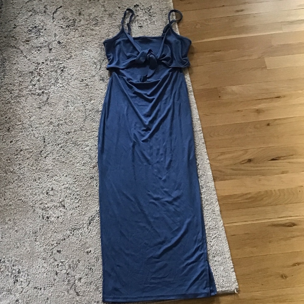 Chic dark blue  Maxi Dress
